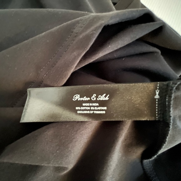 Porter & Ash 95% Cotton 4-way Stretch Short Sleeve “V” Neck Casual Top/T-shirt - Picture 8 of 9